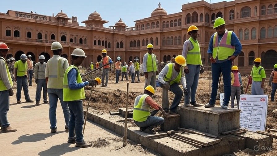 Public Sector Construction in Jaipur Rajasthan
